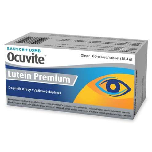 OCUVITE LUTEIN Premium - Лютеин, 60 таб.